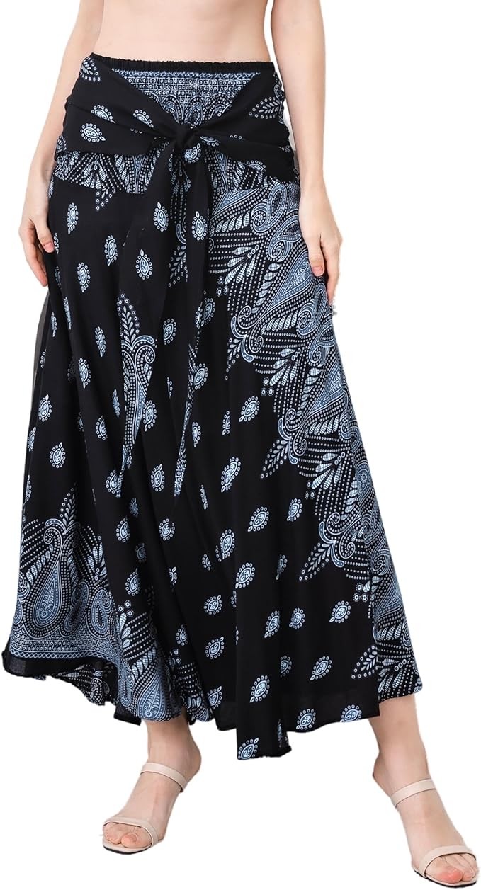 Hippie Skirt Boho Dress Bohemian Gypsy Maxi Long Skirts for Women Summer midi Beach Dress