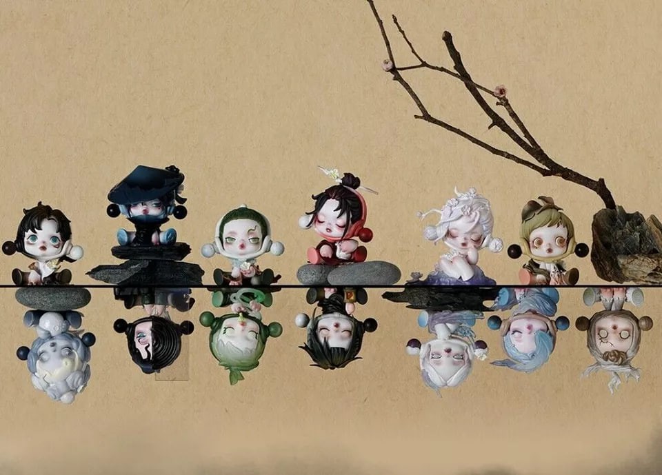 POP MART Skullpanda Courtyard Plum Blossom Series Blind Box Confirmed Figure Toy