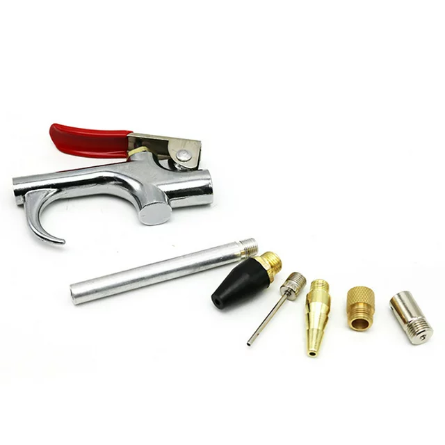 Accessories Tool Set Air Tool Blow 1/4' Kit Piece 7 Nozzle Tools & Home Improvement