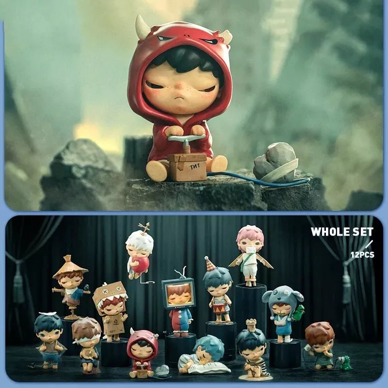 Hirono Mime Blind Box Mystery Figurine Action Kawaii Toys Birthday Gift