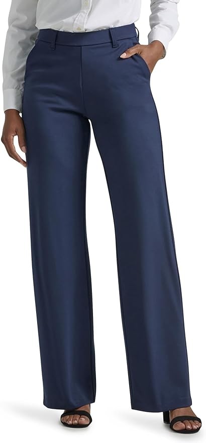 Lee Women's Ultra Lux Comfort Any Wear Wide Leg Pant