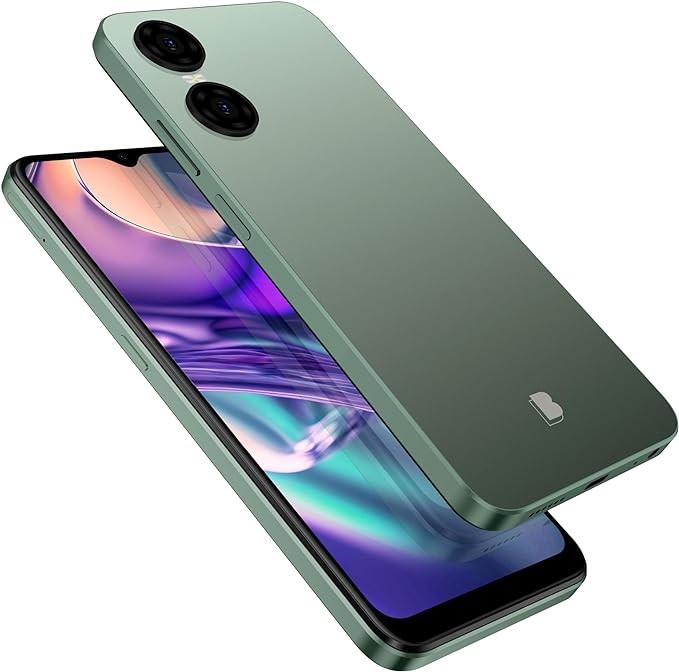 BLU G63 | 2023 | 3-Day Battery | Unlocked | 6.8” HD+ Infinity Display | 128/4GB | Dual 13MP Camera | US Version | US Warranty | Green